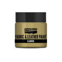 glamour fabric & leather paint 50 ml – σαμπανιζέ