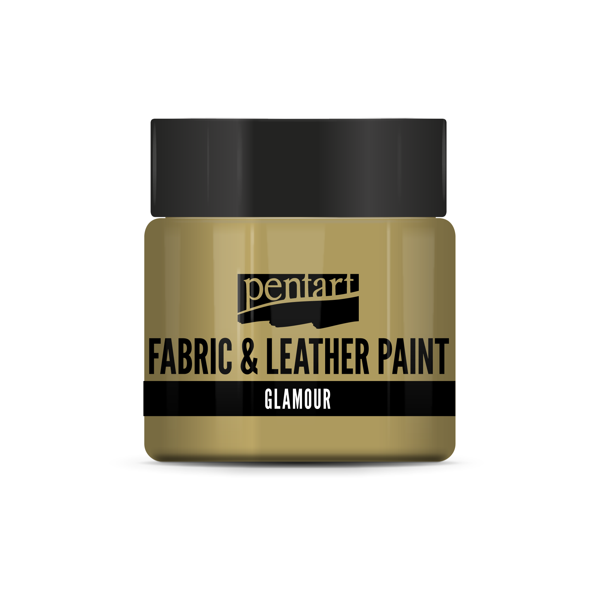 glamour fabric & leather paint 50 ml – σαμπανιζέ