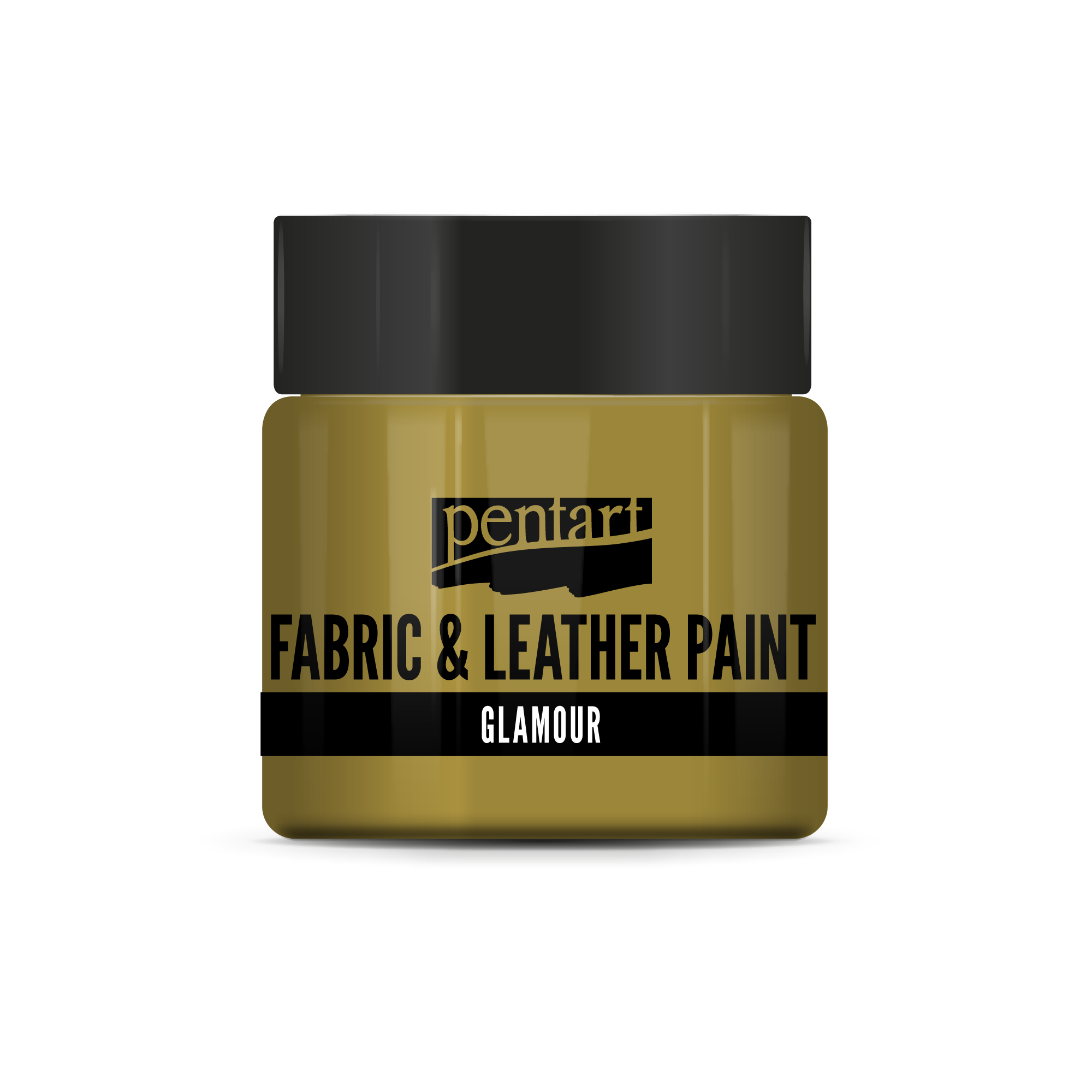 glamour fabric & leather paint 50 ml – χρυσό