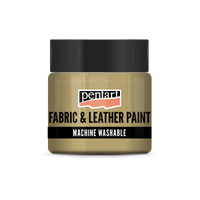 Χρώμα για ύφασμα και δέρμα Pentart 50 ml – light brown