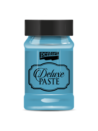 Pentart Deluxe Paste πάστα για 3D εφέ 100 ml – μπλε της λιμνοθάλασσας