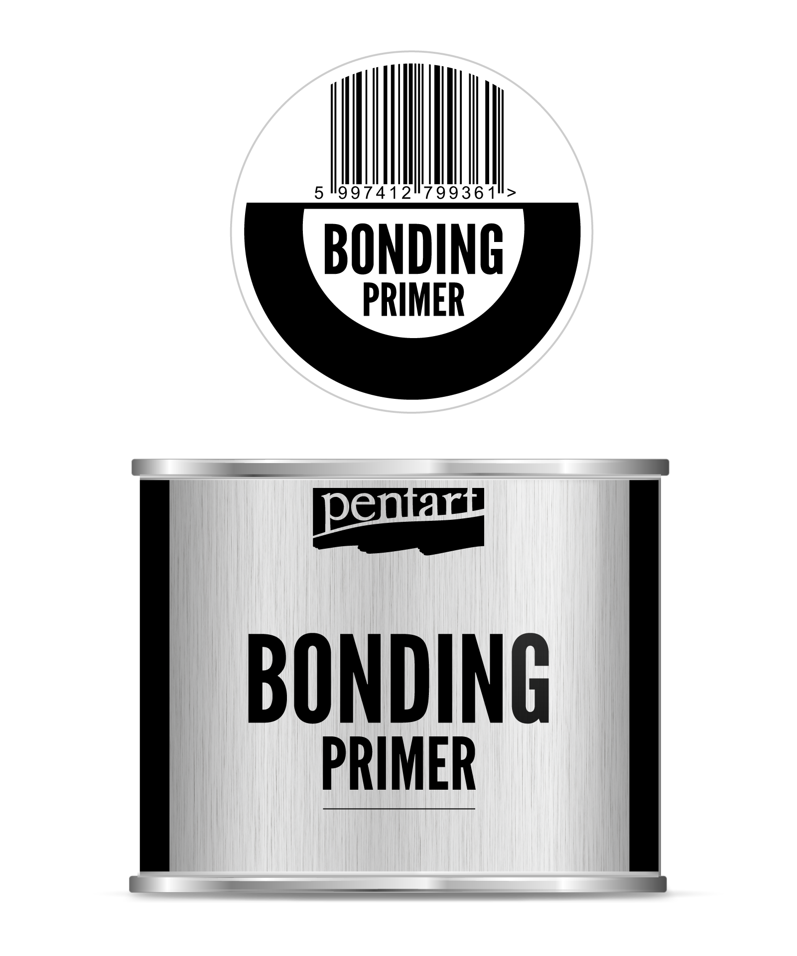 Γκέσο για επίστρωση Bonding Primer Pentart - επιλέξτε – 500 ml