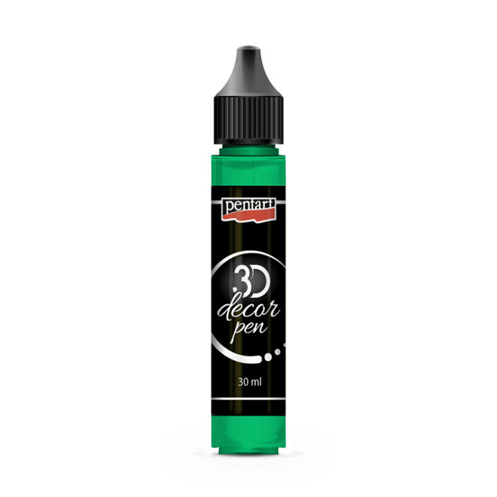 3D μολυβι décor pen Pentart 30 ml – Emerald Green