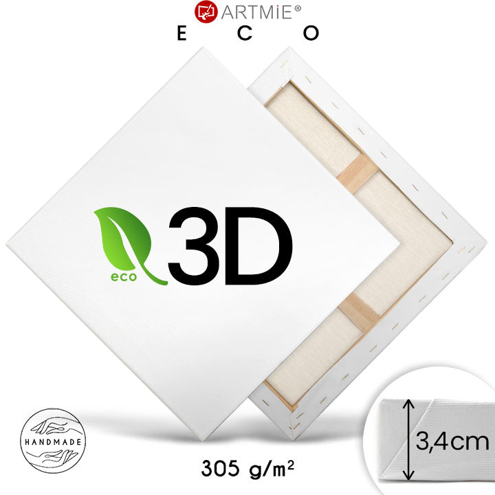 3D ζωγραφική καμβά σε πλαίσιο EKO light | διαφορετικές διαστάσεις