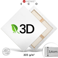 3D ζωγραφική καμβά σε πλαίσιο EKO light | διαφορετικές διαστάσεις