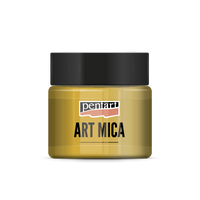 Pentart Art Mica λαμπερή ορυκτή πούδρα sparkling gold 9 g