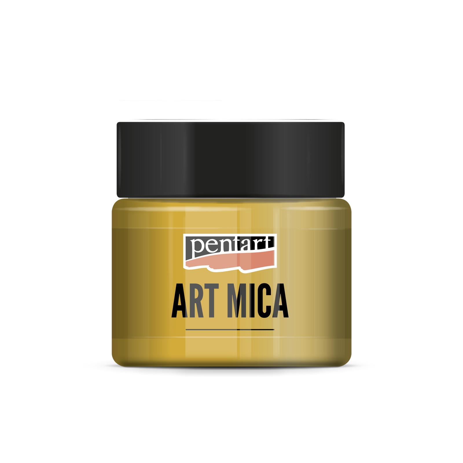 Pentart Art Mica λαμπερή ορυκτή πούδρα sparkling gold 9 g