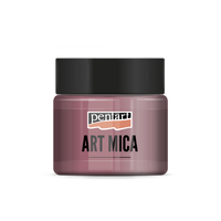 Ορυκτή πούδρα εφέ Pentart Art Mica ροζ 9 g