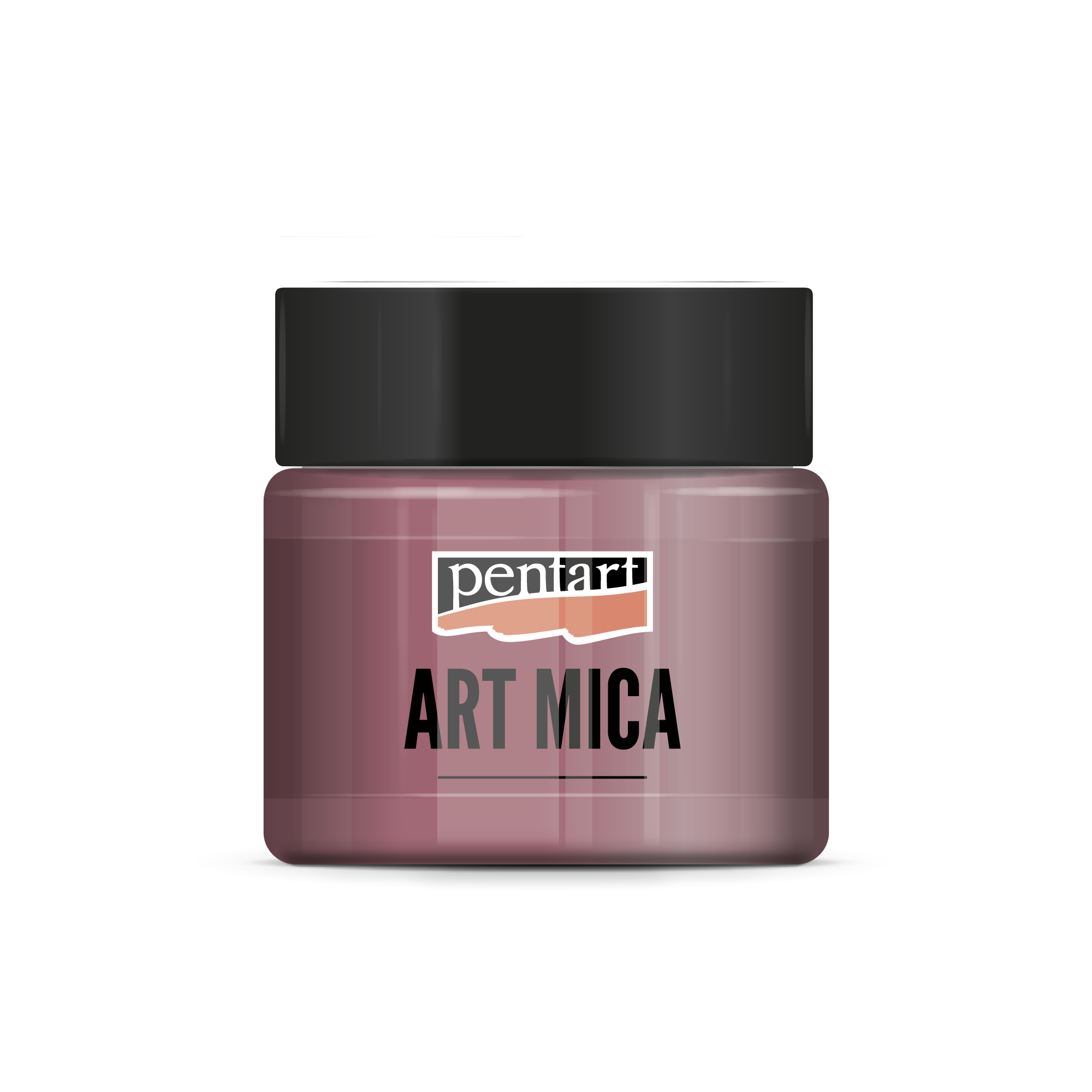 Ορυκτή πούδρα εφέ Pentart Art Mica ροζ 9 g