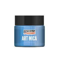 Ορυκτή πούδρα Pentart Art Mica - golden blue 9 g
