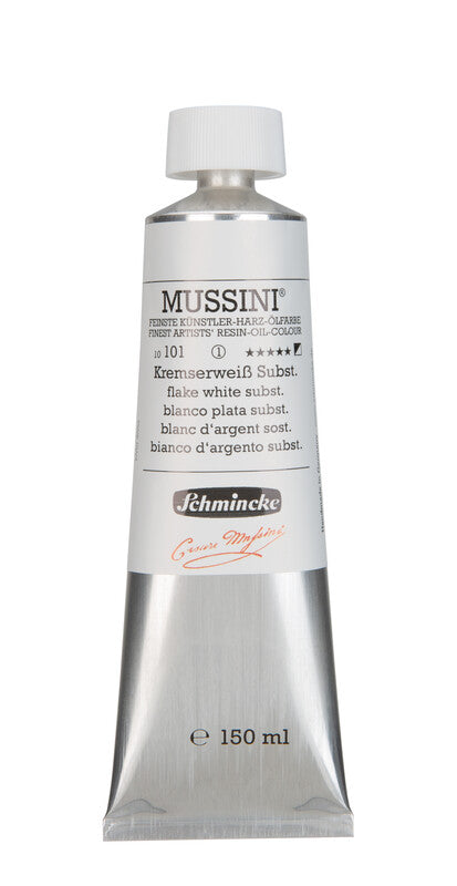 Λαδομπογιές Schmincke MUSSINI 150 ml – 101 Λευκό του μολύβδου (υποκατάστατο)
