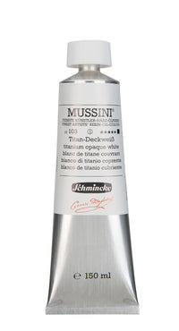 Λαδομπογιές Schmincke MUSSINI 150 ml – 103 Λευκό τιτανίου καλυπτικό