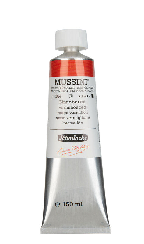 Λαδομπογιές Schmincke MUSSINI 150 ml – 364 Κόκκινο κιννάβαρι