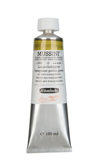Λαδομπογιές Schmincke MUSSINI 150 ml – 534 Πράσινο χρυσό διαφανές