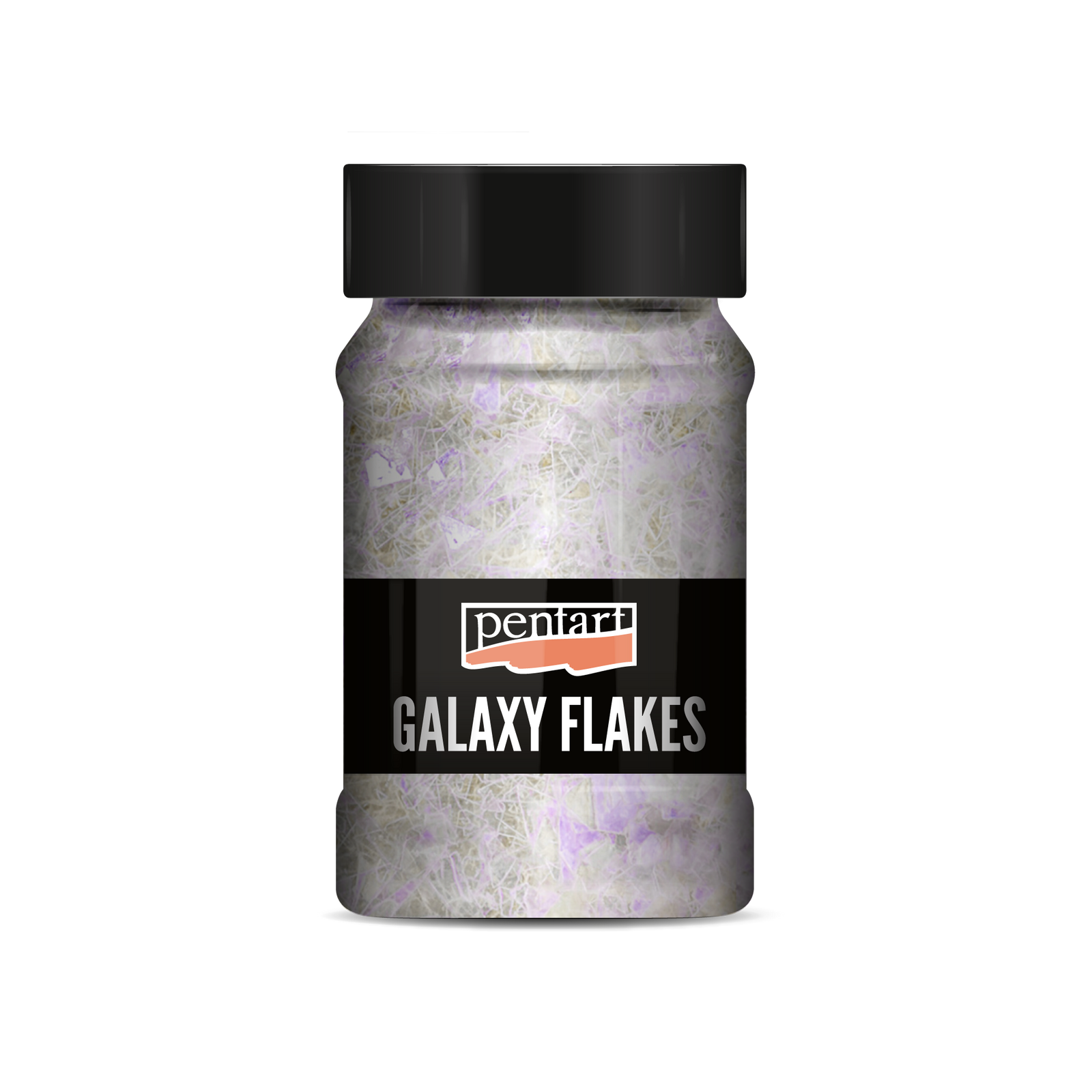 Νιφάδες Pentart Galaxy Flakes 15 g - Mond white
