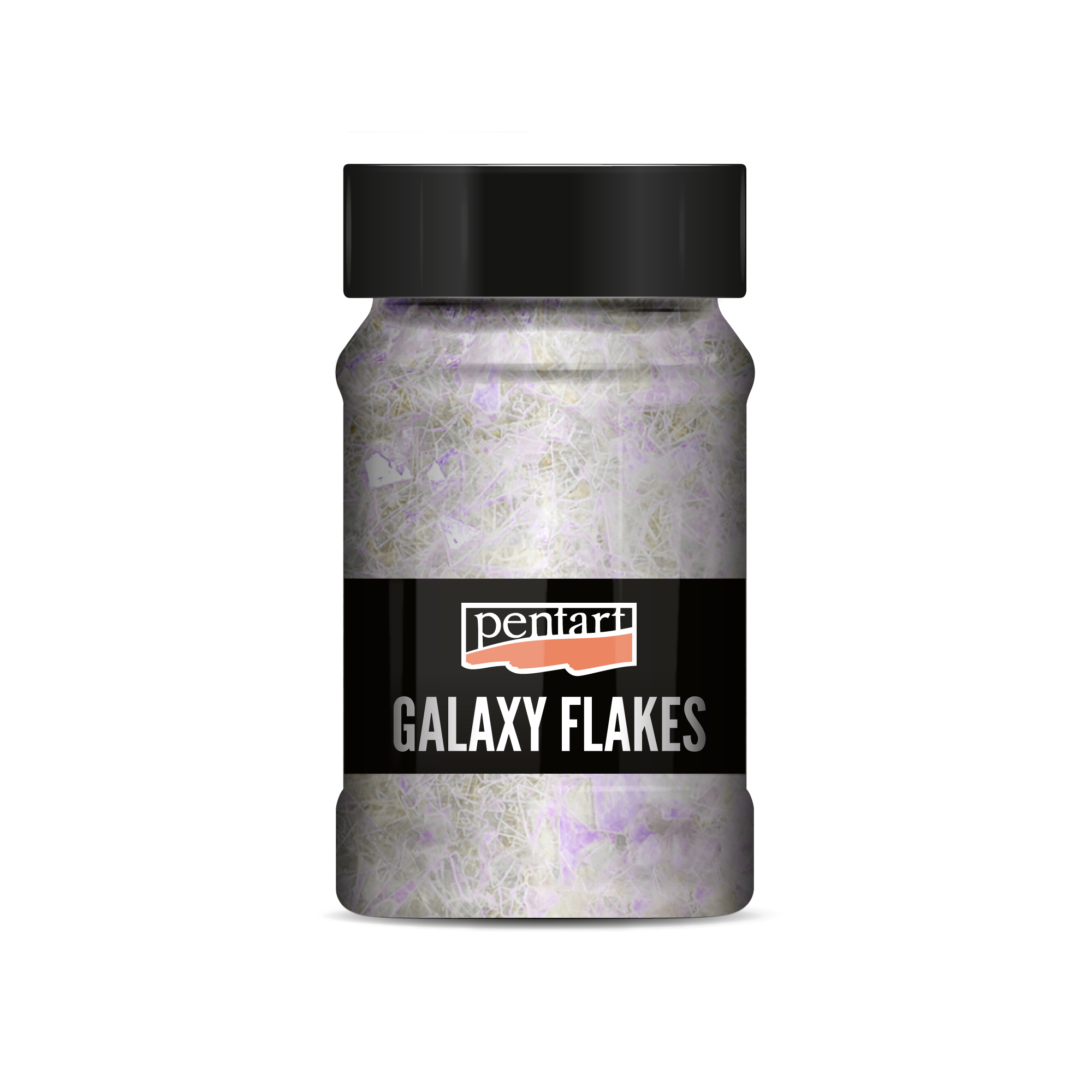 Νιφάδες Pentart Galaxy Flakes 15 g - Mond white
