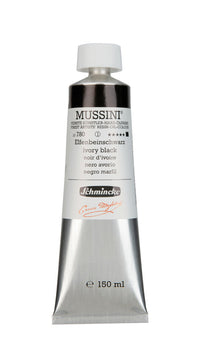 Λαδομπογιές Schmincke MUSSINI 150 ml – 780 Μαύρο ελεφαντόδοντου