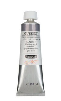 Λαδομπογιές Schmincke MUSSINI 150 ml – 784 Μπλεδίζον γκρι 1