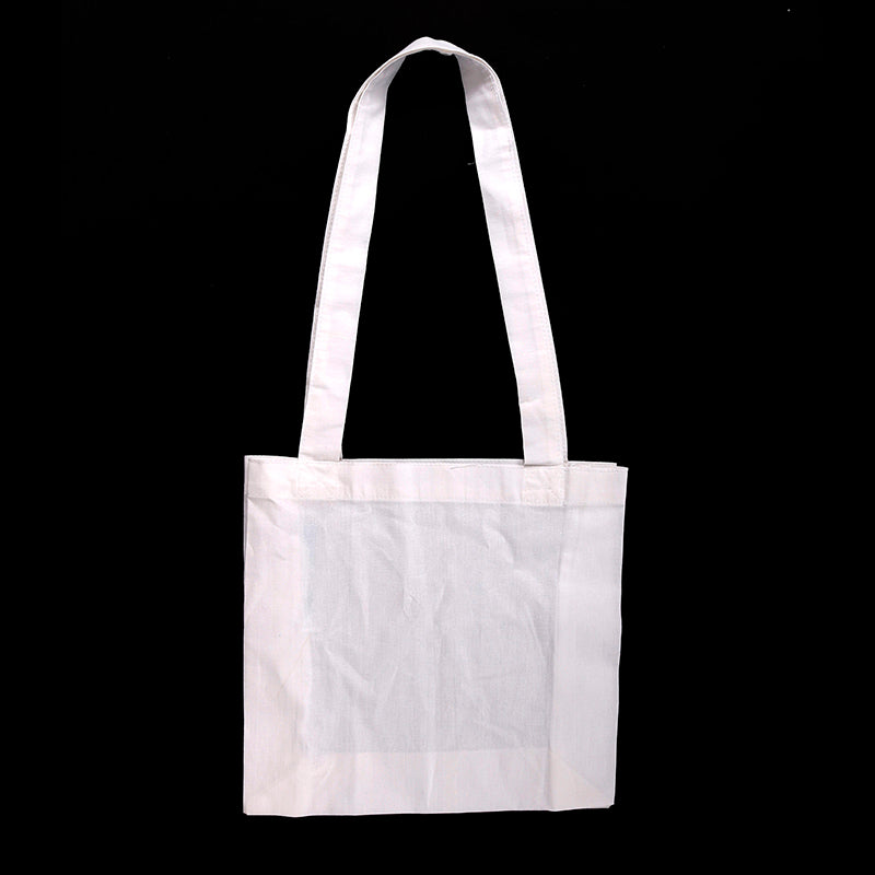 Βαμβακερή τσάντα  λευκή - 38 x 42 cm – 29 x 9 x 27 cm