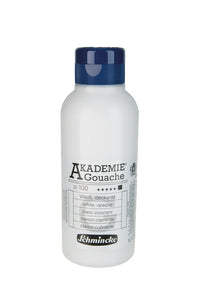 Χρώμα τέμπερας γκουάς Schmincke AKADEMIE 250 ml – 100 Λευκό, καλυπτικό