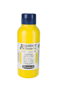Χρώμα τέμπερας γκουάς Schmincke AKADEMIE 250 ml – 205 Βασικό κίτρινο