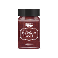 Pentart Deluxe Paste πάστα για 3D εφέ 100 ml – μπορντό-χρυσό