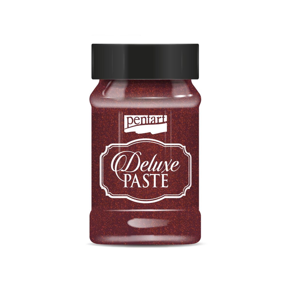 Pentart Deluxe Paste πάστα για 3D εφέ 100 ml – μπορντό-χρυσό