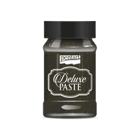 Pentart Deluxe Paste πάστα για 3D εφέ 100 ml – μαύρο-χρυσό