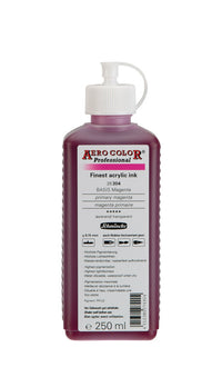 Ακρυλικό μελάνι Schmincke AERO COLOR Professional 250 ml – 304 Βασικό ματζέντα