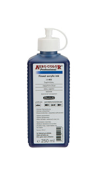Ακρυλικό μελάνι Schmincke AERO COLOR Professional 250 ml – 403 Μπλε ζαφείρι