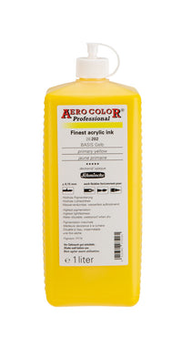 Ακρυλικό μελάνι Schmincke AERO COLOR Professional 1 l – 202 Βασικό κίτρινο
