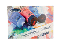 Ακρυλικά χρώματα Schmincke College Acrylic – σετ 5 x 75 ml σε χάρτινη συσκευασία