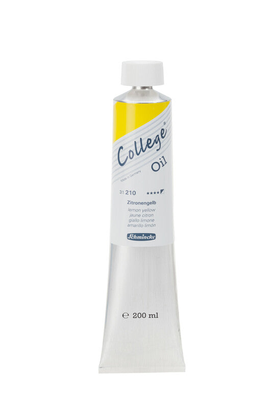 Λαδομπογιά Schmincke College Oil 200 ml – 210 Κίτρινο λεμονί