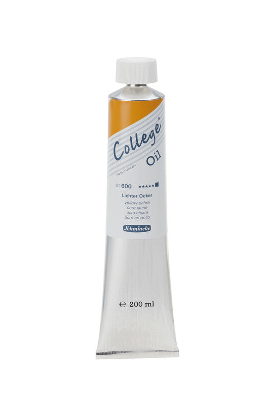 Λαδομπογιά Schmincke College Oil 200 ml – 600 Κίτρινη ώχρα