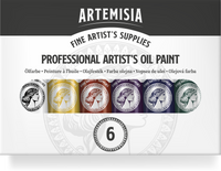 Σετ λαδομπογιές Artemisia 20 ml – 6 x