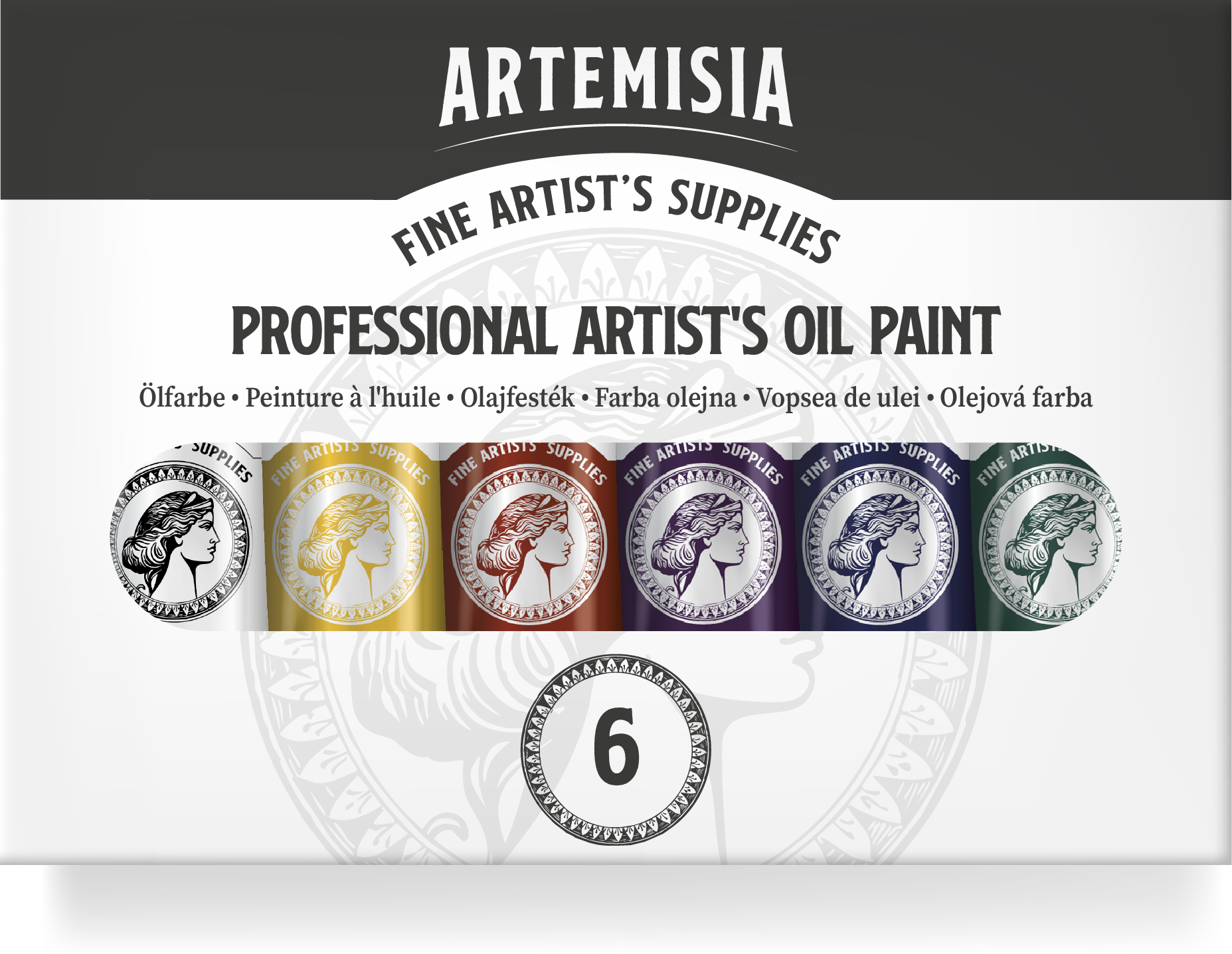 Σετ λαδομπογιές Artemisia 20 ml – 6 x