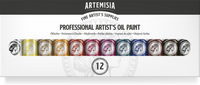 Σετ λαδομπογιές Artemisia 20 ml – 12 x