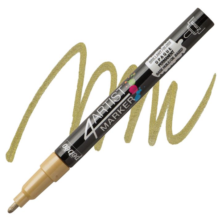 4ARTIST MARKER Pébéo σε βάση λαδιού 2mm – χρυσό