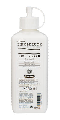 Χρώμα για λινογραφία Schmincke aqua-LINOPRINT 250 ml – 100 Λευκό τιτανίου