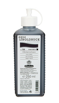 Χρώμα για λινογραφία Schmincke aqua-LINOPRINT 250 ml – 735 Μαύρο ελεφαντόδοντου