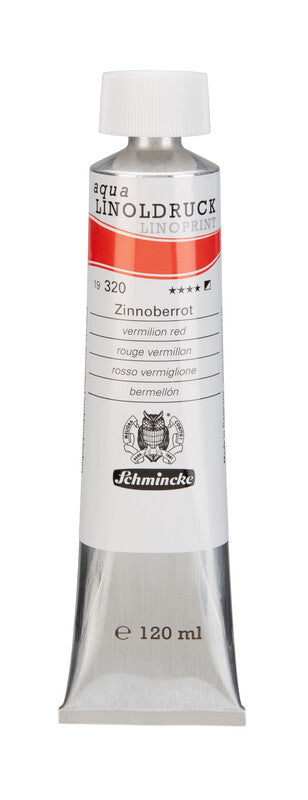 Χρώματα λινογραφίας Schmincke aqua-LINOPRINT 120 ml – 320 Κιννάβαρι κόκκινο