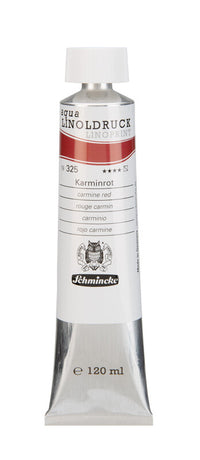 Χρώματα λινογραφίας Schmincke aqua-LINOPRINT 120 ml – 325 Καρμίνιο κόκκινο