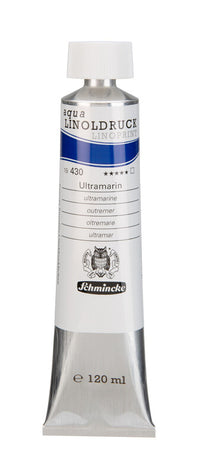 Χρώματα λινογραφίας Schmincke aqua-LINOPRINT 120 ml – 430 Ουλτραμαρίν