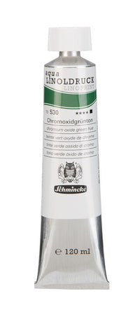 Χρώματα λινογραφίας Schmincke aqua-LINOPRINT 120 ml – 530 Πράσινο οξειδίου χρωμίου (απόχρωση)