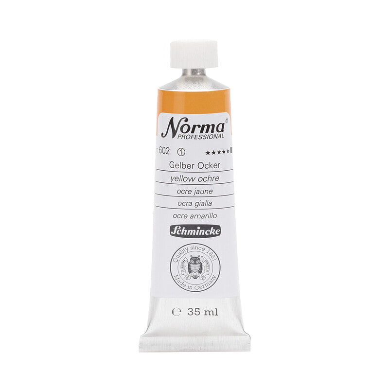 Λαδομπογιές Schmincke Norma Professional 35 ml – 602 Κίτρινη ώχρα