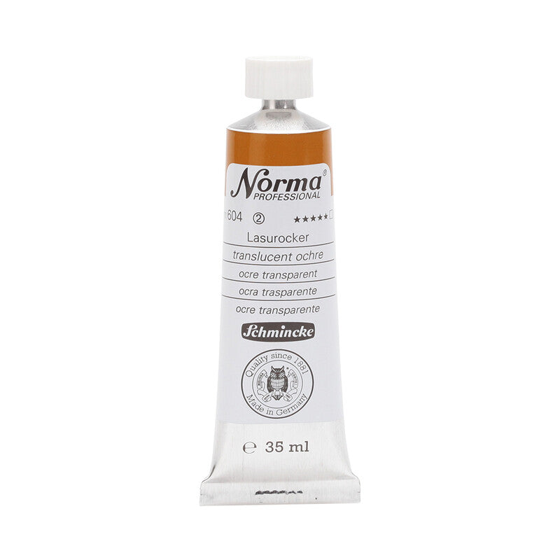 Λαδομπογιές Schmincke Norma Professional 35 ml – 604 Διαφανής ώχρα