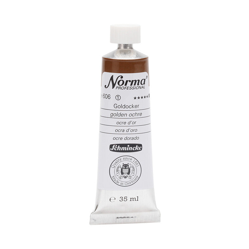 Λαδομπογιές Schmincke Norma Professional 35 ml – 606 Χρυσή ώχρα