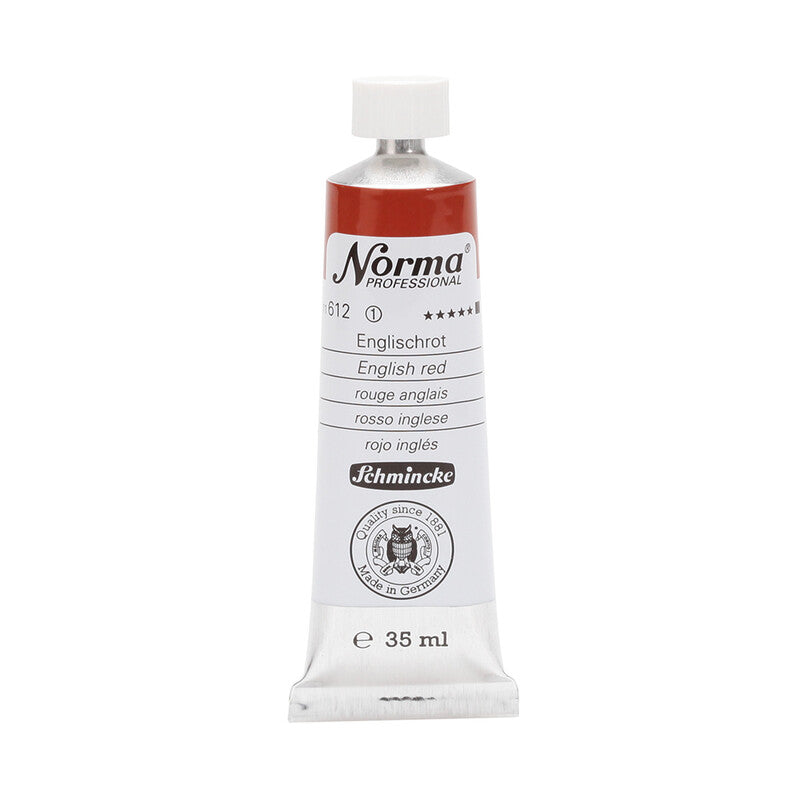 Λαδομπογιές Schmincke Norma Professional 35 ml – 612 Αγγλικό κόκκινο