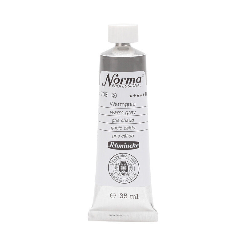 Λαδομπογιές Schmincke Norma Professional 35 ml – 708 Θερμό γκρι