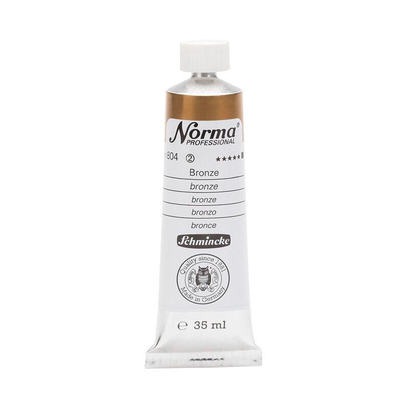 Λαδομπογιές Schmincke Norma Professional 35 ml – 804 Μπρούντζος